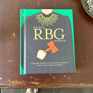 Pocket RBG Wisdom Book Justice Ginsberg Quote Book